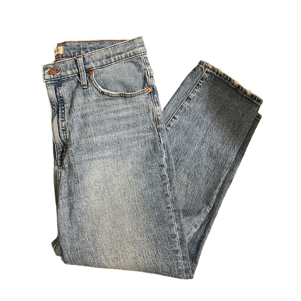 Madewell Classic Straight Jean (Size 31)